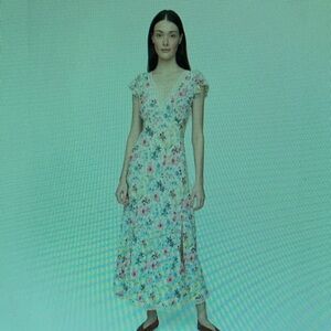 GAP Floral Multicolor Dress